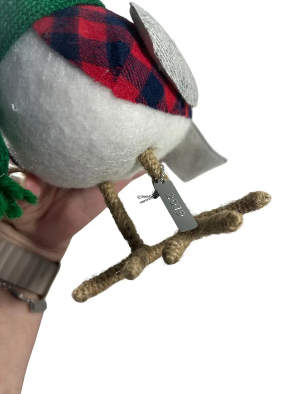 Target Wondershop 2019 Bayham Spritz Bird Featherly Friends Plaid Scarf Winter